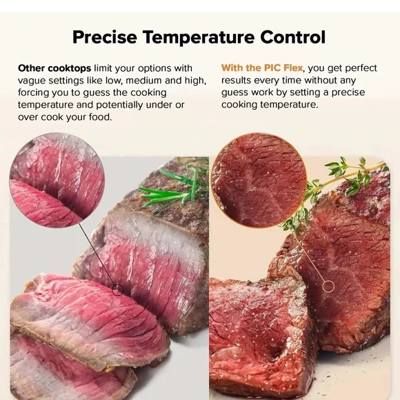 Nuwave PIC Flex Induction Cooktop Black New In Box 30501WR Precision - Picture 3 of 12